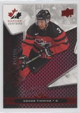 2018 Upper Deck Team Canada Juniors Exclusives 154/225 Conor Timmins #3 1o1