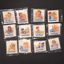 Vintage 90's lot 12 Puffy Stickers Special Blessings 1994 TCFC Religious Doll