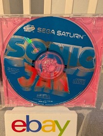 Sonic Jam Sega Saturn Game Disc Only PAL Retro Sonic Compilation