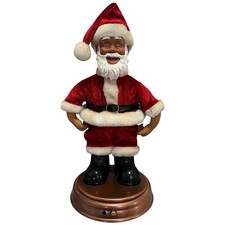 Vtg Gemmy Animated Santa Claus Mooning Talks Drops Pants Laughs Humorous WORKS