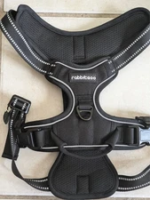 rabbitgoo harness vest for large dogs, Black