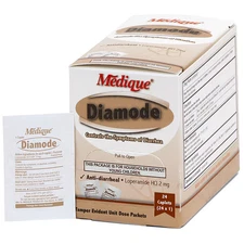 MEDIQUE DIAMODE Antidiarrheal, Loperamide HCl USP 2 mg, 24 Caplets