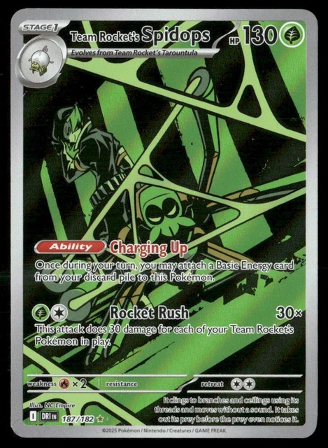 team rocket spidops  187/182team rocket -PK2607