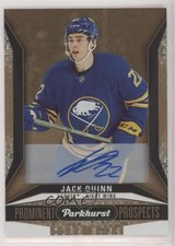 2022-23 Upper Deck Parkhurst Prominent Prospects Gold Jack Quinn #PP-3 Auto 1o2f