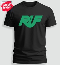 Ruf Tuning Racing Car Logo Heavy Cotton Black T-shirt - Usa Size