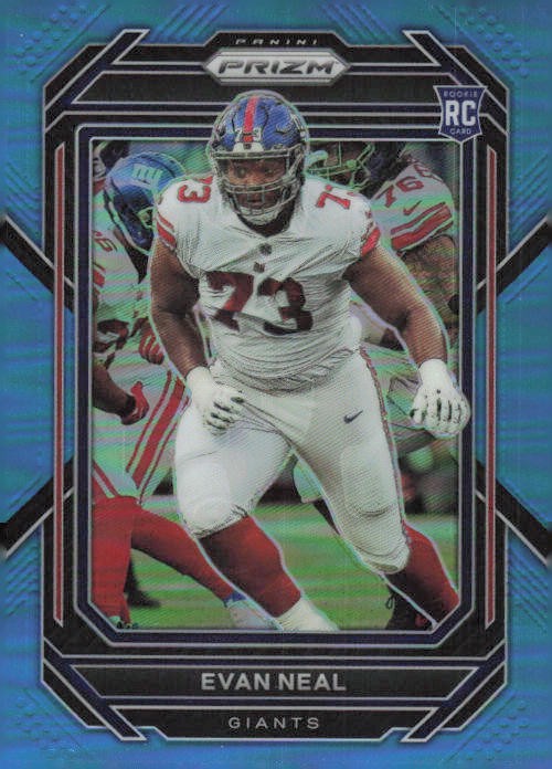 2022 Panini Prizm #367 Evan Neal Blue