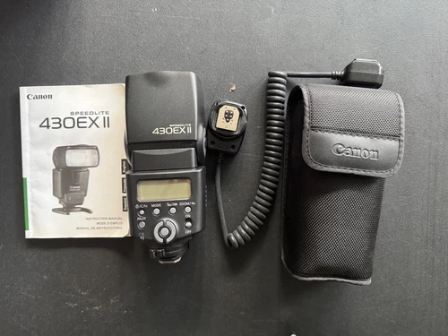 Canon SpeedLite 430EX II Shoe Mount Flash Mount for Canon plus EXTRAS