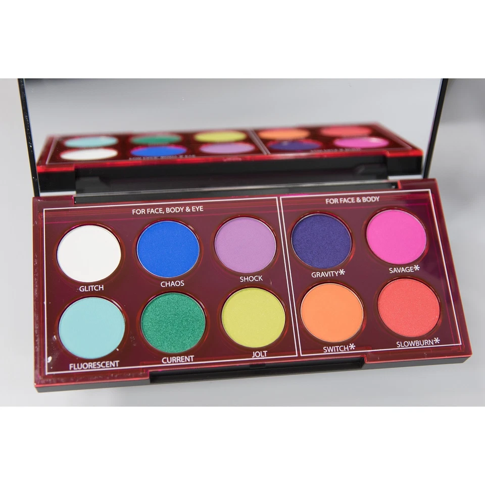 Urban Decay Wired Pressed Pigment Metallic Glitter Eyeshadow Palette Mirror NWT - Image 3 of 4