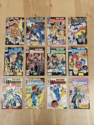 The New Warriors Comic Lot 16,18,19,20,22,23,24,25,26,27,28,29
