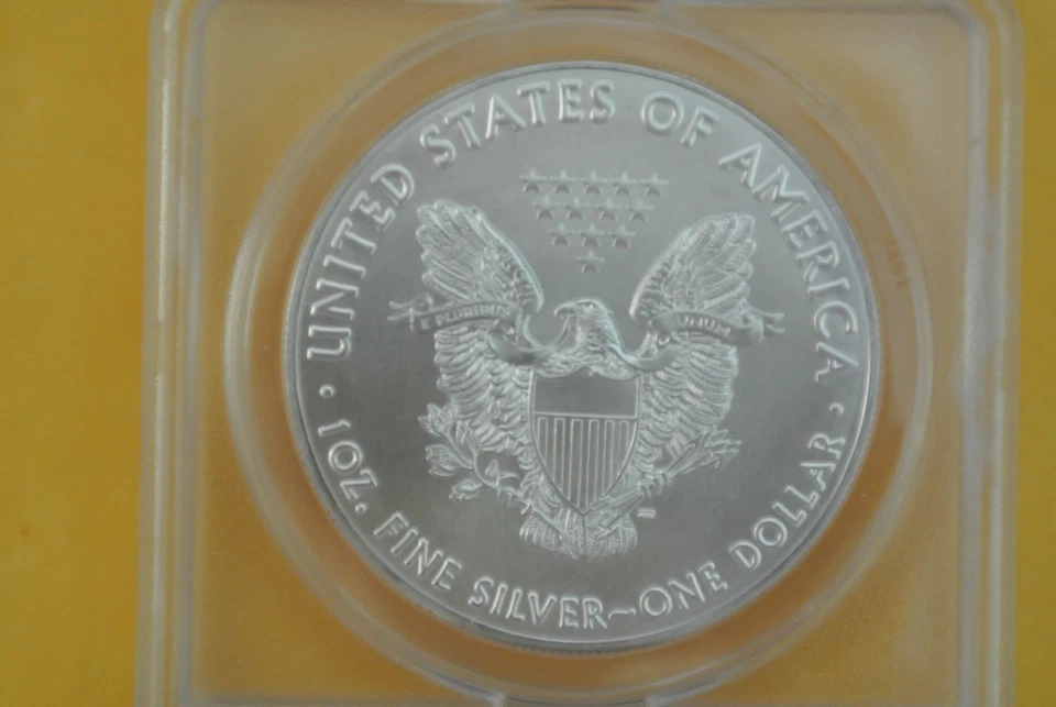 2017 (S) 1 oz Silver American Eagle $1 Coin ANACS MS70 Struck in San Francisco - Image 4 of 4