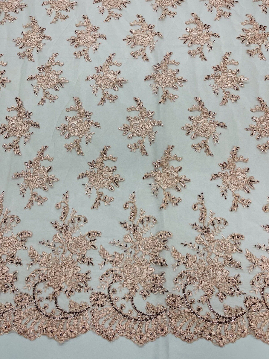 Lace pink fabric deals