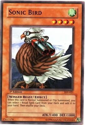 SYE-021 Sonic Bird 1 Edit. aus Yugi Evolution