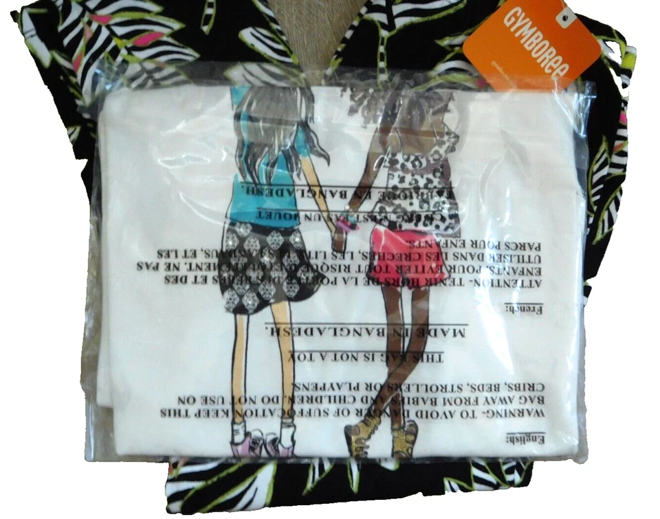 Gymboree Macys Girls 10/12 Tops Shorts Leggings 8-PC Lot NWT - Image 4 of 4