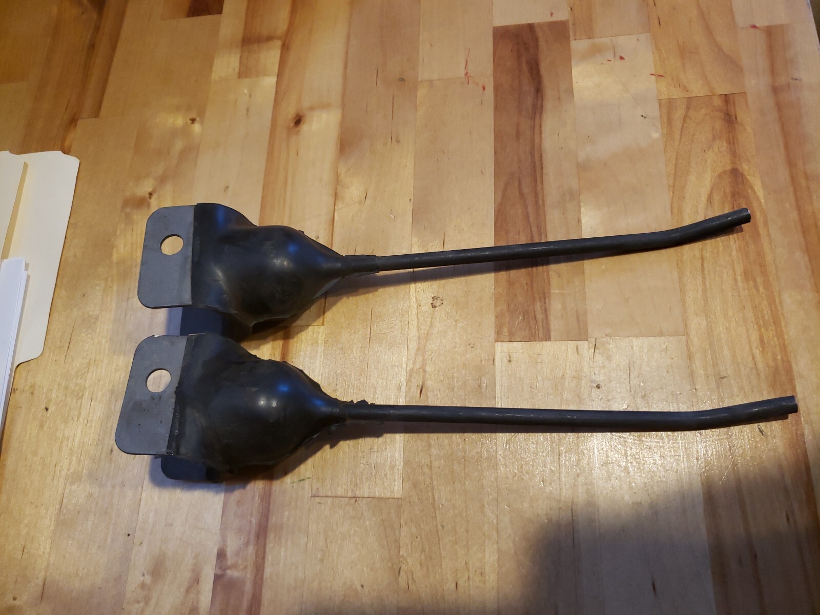 2 New Holland LH Rubber Mounted Hay Rake Tooth Teeth 216,256,258 65668