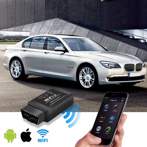 WiFi OBD2 ELM 327 Auto Scanner Werkzeug Android iOS Fehlercodeleser passend für A3 - Bild 7 von 12