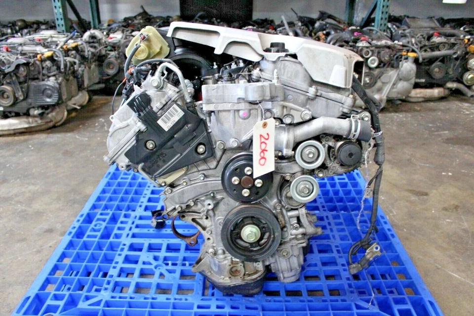 Motor Lexus Rx350 2007-2015 6 cilindros 3,5 l Jdm 2 gr-fe motor 2 gr sin enfriador de aceite Foto 3 de 4