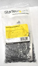 StarTech M5 Mounting Screws & Cage Nuts For Server Racks 100 Pack CABSCREWM52B