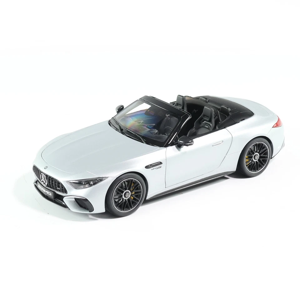 1:18 Modellauto SL 63 AMG Roadster hightechsilber magno Original Mercedes-AMG