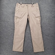 5.11 Tactical Pants Womens 12 Beige Cargo Straight Ripstop Utility Workwear