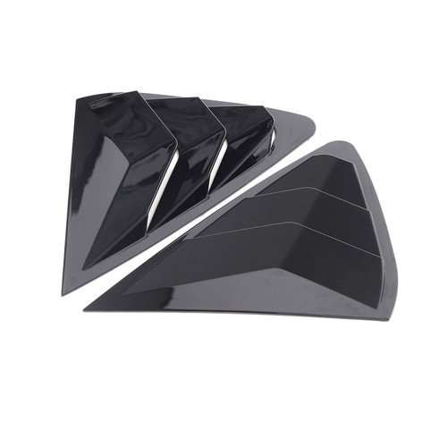 Carbon Fiber Rear Side Window Quarter Louver Cover Trim For BMW X6 F16 2015-2019 - Picture 9 of 13