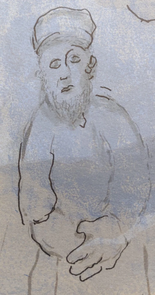 Marc CHAGALL (1887-1985) ORIGINAL Lithographie 252 ESTHER inkl. Expertise - Bild 3 von 4