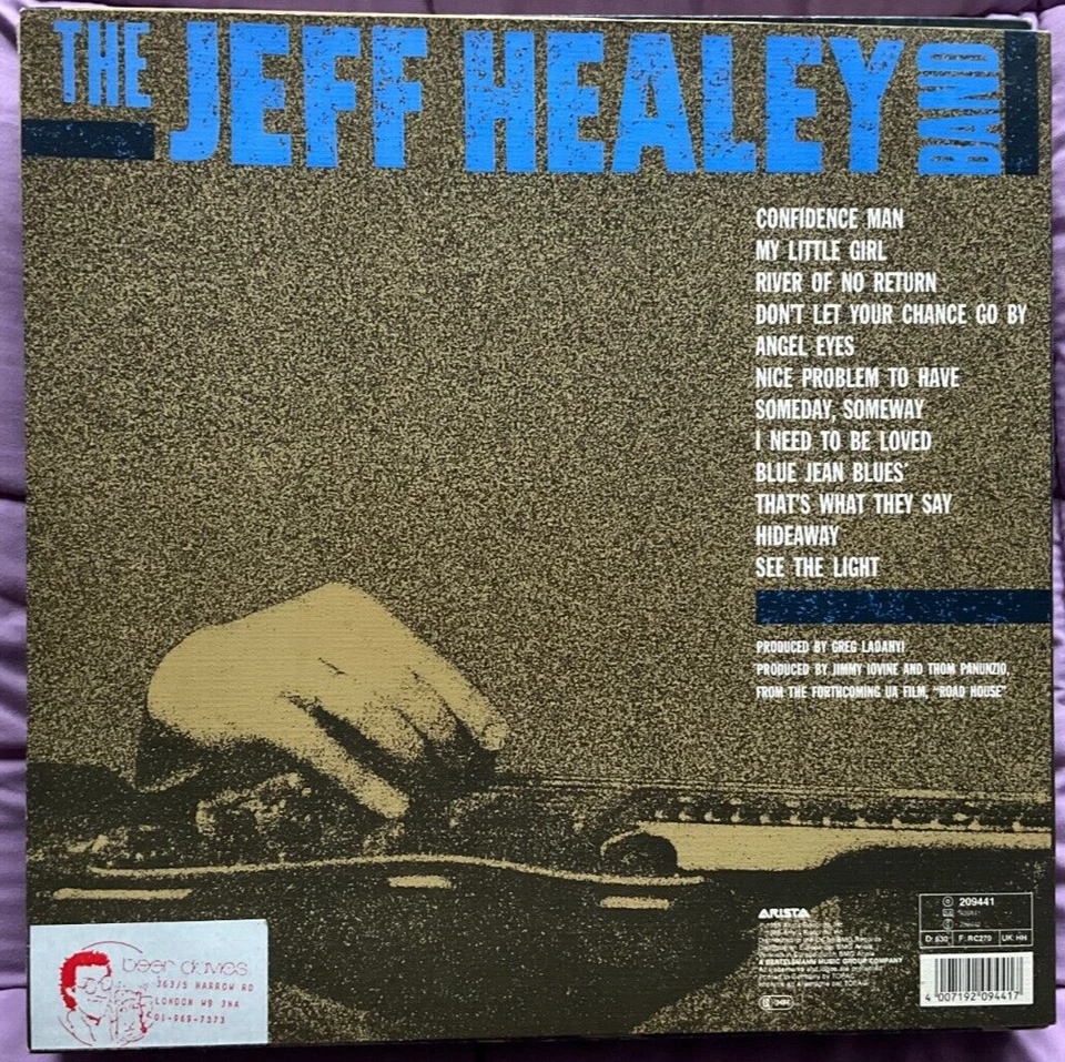 The Jeff Healey Band /See The Light UK/Europa ROCK/BLUES VERY GOOD+ LP+ 7" VINYL - Image 2 of 4