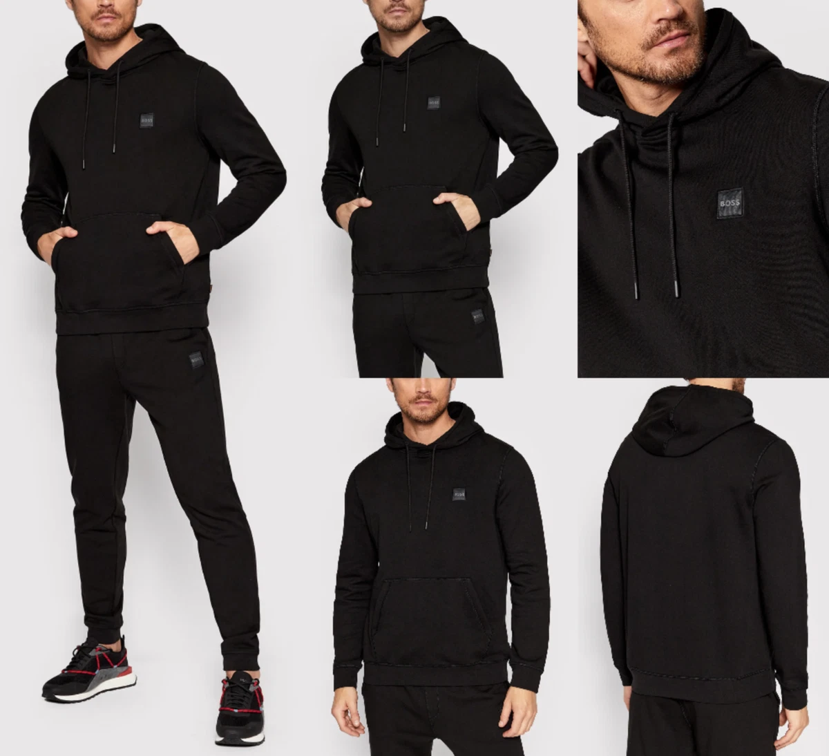 HUGO BOSS Wetalk Hoodie Pullover Sweater Sweatshirt Hood Jumper Sweat  Jacket S