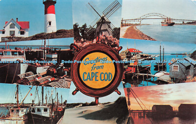 R350397 Grüße aus Cape Cod Mayflower Verkauf Dexter Presse 82664 Mehrfachansicht