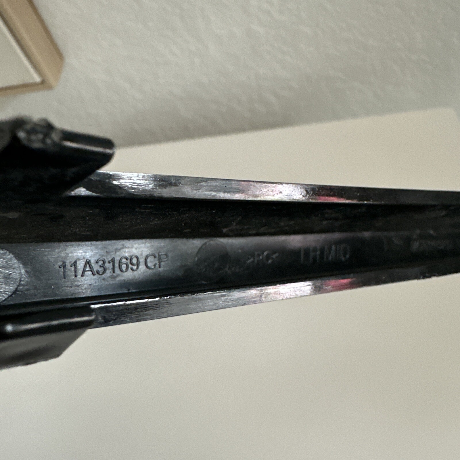 MCLAREN 650S REAR BUMPER MID TRIM COVER LH LEFT SIDE P/N: 11A3169CP OEM