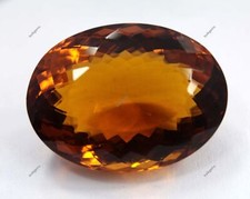 70 Ct Natural Certified Brazilian Oval Cut Imperial Topaz Loose Gemstone AAAAA