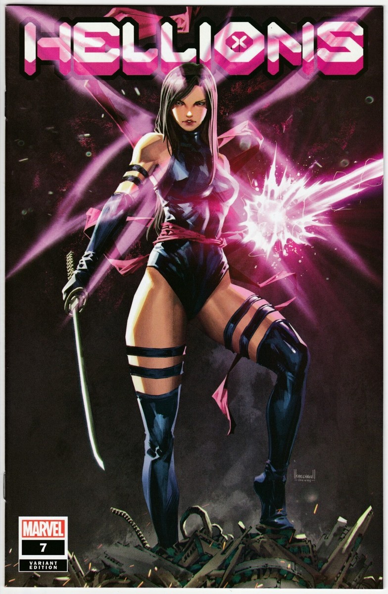MARVELシリーズ HELLIONS #7 Kael Ngu Trade Variant Exclusive 2020 Marvel X-Men Mr