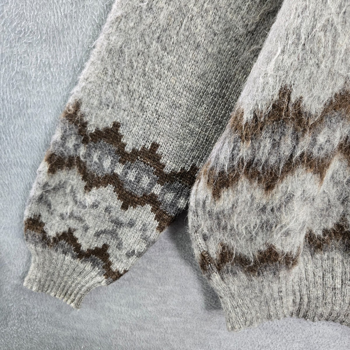 VINTAGE Baggy Shag By Lord Jeff Men Sweater XL Cardigan Wool VINTAGE Baggy Shag By Lord Jeff Men Sweater XL Cardigan Wool