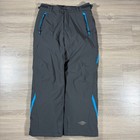 Columbia Ski Snowboard Pants Waterproof Insulated Omni Tech Gray Sz Medium