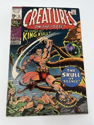 Creatures On the Loose #10 (Marvel Comics March 1971) 1st King Kull!