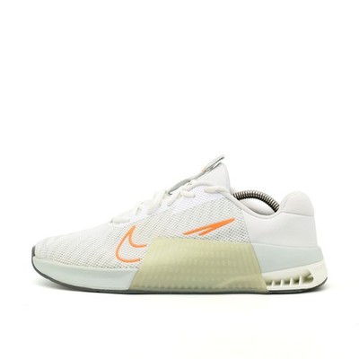 Nike Herren Metcon 9 Sportschuh Weiß/Orange Rutschfest Trainingsschuhe EU 43