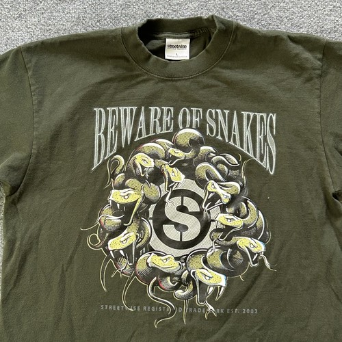 T-shirt Graphique Tijuana Sweet Heat Avec Serpent Gris - Taille L, Occasion Très Bon état