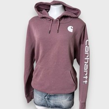 Carhartt Purple Pullover Hoodie Women XL