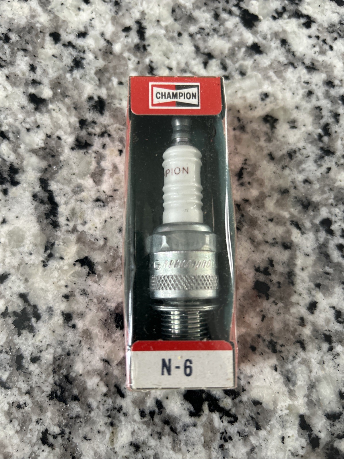 Champion N6 Spark Plug New Old Stock Set Of 1