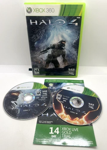 Halo 4 (Microsoft Xbox 360, 2012) Complete & Tested  SHIPS FAST!