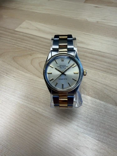 Rolex Two-Tone Air-King, Ref. 5501, Tiffany & Co. Dial, Circa 1978