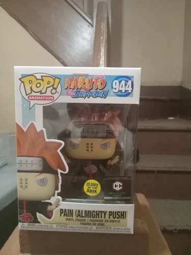 FUNKO POP! NEW VINYL FIGURE ANIMATION NARUTO PAIN ALMIGHTY PUSH 944 GLOW CHALICE