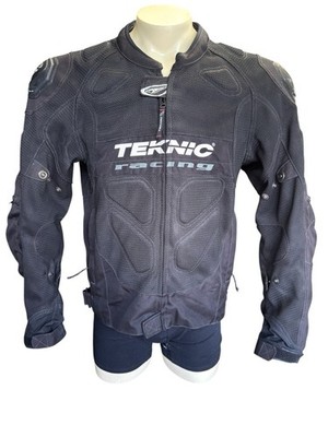 Teknic 8011 Supervent Pro Mesh Mens USA 46 Motorcycle Riding