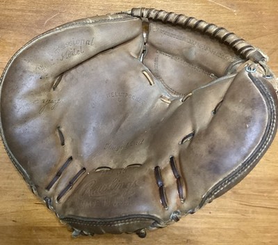 VTG Rawlings Professional Model DB35 Steve Yeager Catchers Ball Glove LHT