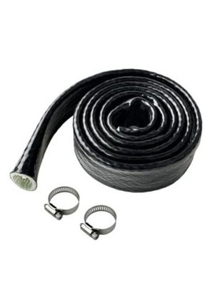 1'' ID Heat Shielded Fire Thermo Armor Fire Sleeve Silicone Coated 1'' ID x 3FT