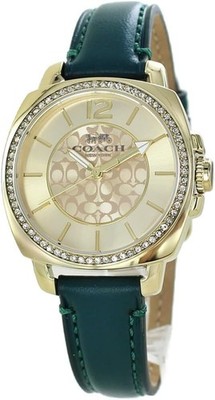 [Coach] Boyfriend grüner Ledergürtel 14503982