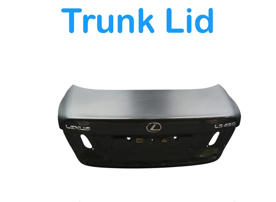 07-12 Lexus LS460 XF40 cubierta trasera maletero tapa panel carcasa 64401-50260 OEM Foto 3 de 4