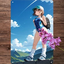 Bold & Beautiful Sexy Tin Metal Signs Home Décor Painting - Vintage Aluminum 