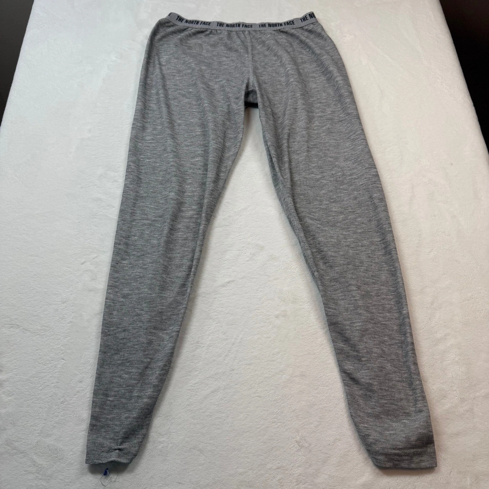 The North Face Base Layer Leggings Womens M Grey Good Polartec Thermal Pants