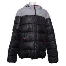 Icepeak, Winterjacke, Unisex (Kinder), Größe: 164, Schwarz/Grau/Rot #09O