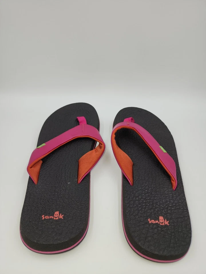 Sandalias de tanga SANUK con tiras espalda abierta jóvenes 6-7 Foto 4 de 4